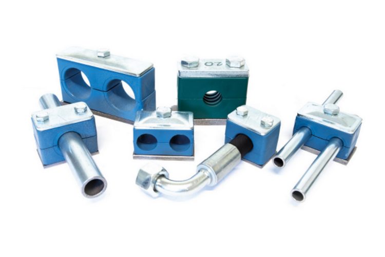 Držáky trubek-hadic